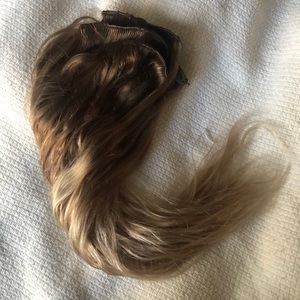 Human hair extensions